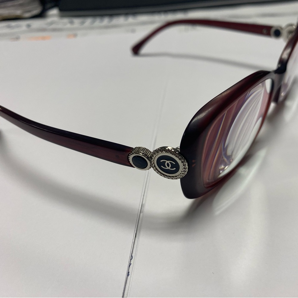 Chanel glasses with hard case - Picture 3 of 14